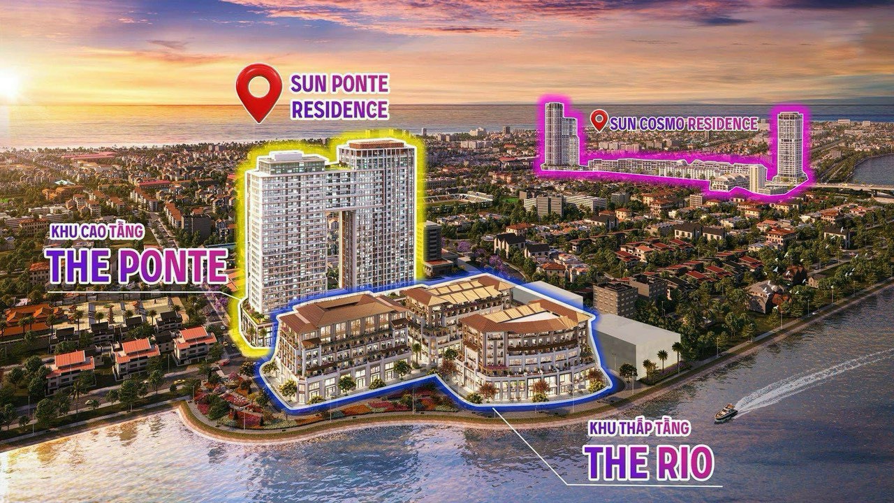 400tr/căn hộ trực diện sông Hàn, cách cầu Rồng 300m/ HTLS 0% 30 tháng